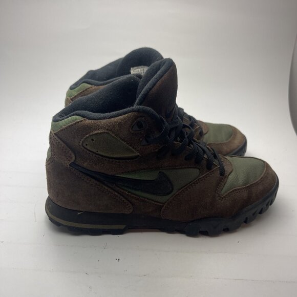 Vintage 90s Nike Caldera ACG Hiking Boots Brown Suede Size 7.5 940305 IB (Read) - Picture 6 of 13